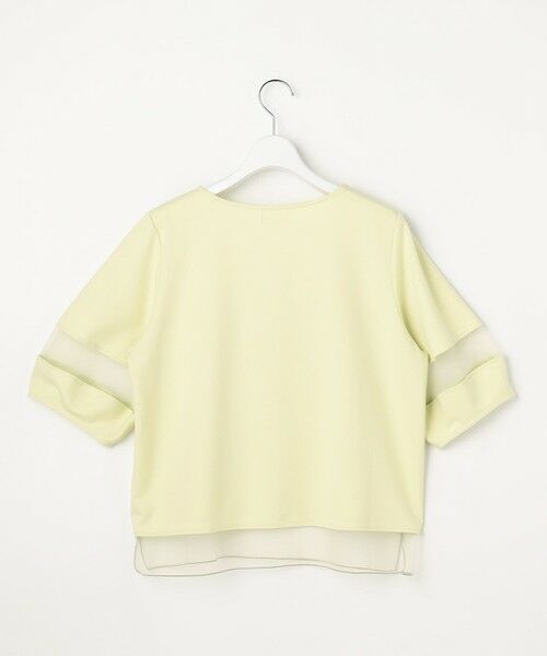 ANY SIS / エニィスィス カットソー | チュール切替ランタンスリーブ プルオーバー | 詳細13