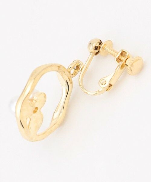 ANY SIS / エニィスィス ピアス・イヤリング | フープパール調ストーン イヤリング | 詳細2