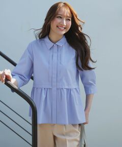 ANY SIS / エニィスィス シャツ・ブラウス | フレアペプラム シャツ