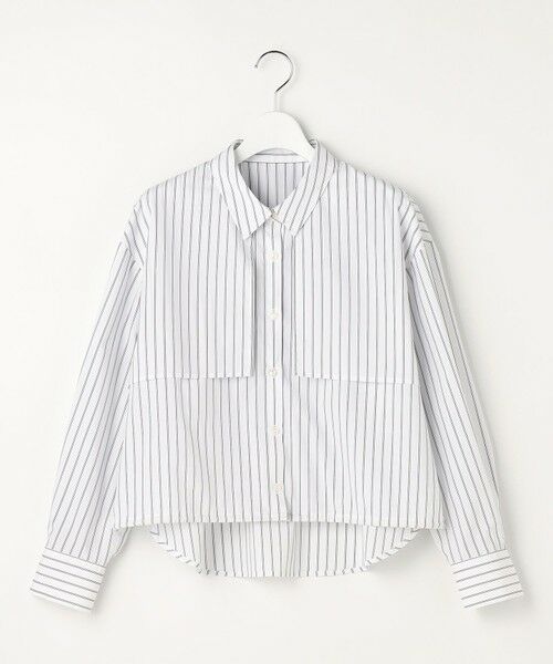 ANY SIS / エニィスィス シャツ・ブラウス | クロップドヨークハオリ シャツ | 詳細4