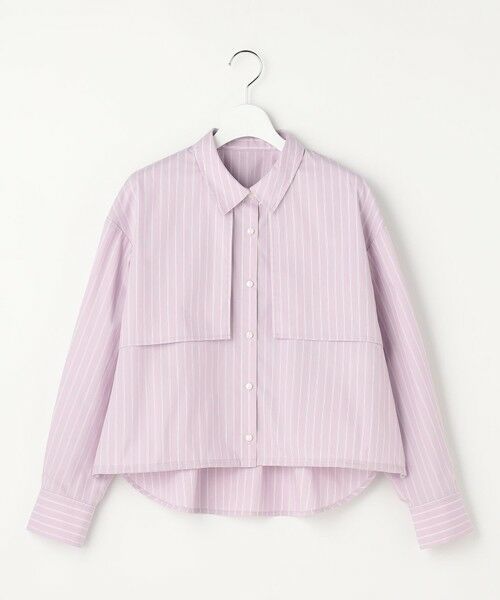 ANY SIS / エニィスィス シャツ・ブラウス | クロップドヨークハオリ シャツ | 詳細13