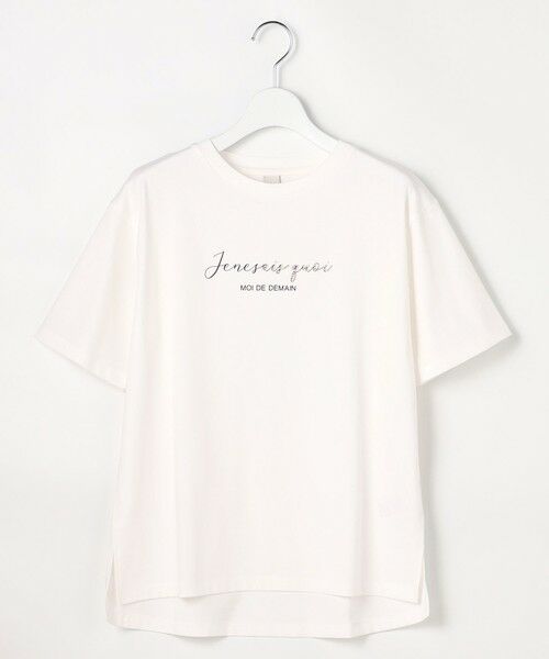 ANY SIS / エニィスィス カットソー | ビジュープリント Ｔシャツ | 詳細4