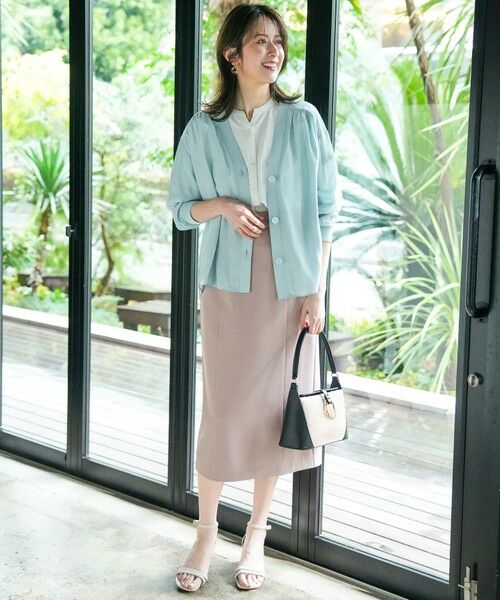 ANY SIS / エニィスィス カーディガン・ボレロ | シアーギャザー カーディガン | 詳細4