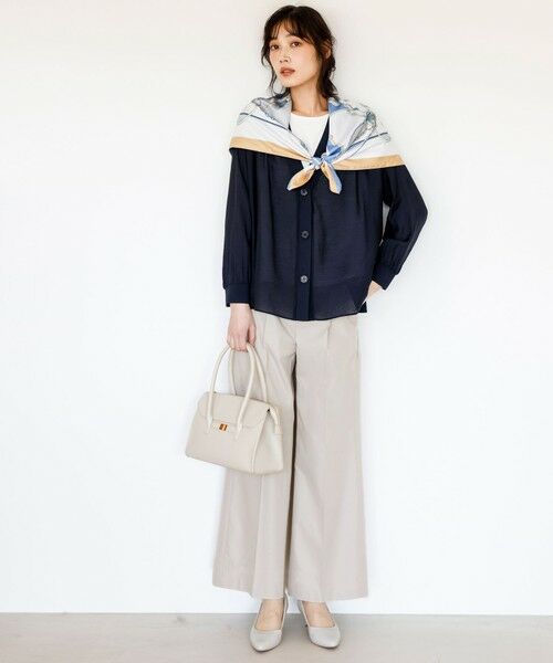 ANY SIS / エニィスィス カーディガン・ボレロ | シアーギャザー カーディガン | 詳細10