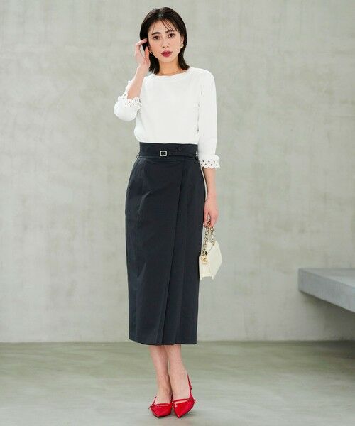 ANY SIS / エニィスィス ニット・セーター | 【好印象ブライトニット】レースポイント プルオーバー | 詳細2