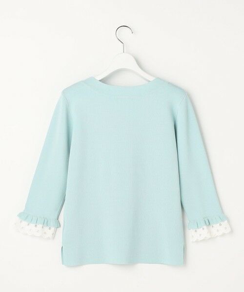 ANY SIS / エニィスィス ニット・セーター | 【好印象ブライトニット】レースポイント プルオーバー | 詳細9