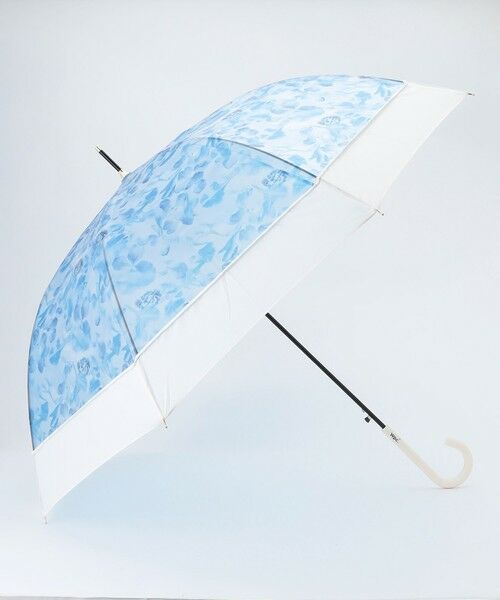 ANY SIS / エニィスィス 傘 | 【WEB・一部店舗限定】切り継ぎフラワー アンブレラ（ブルー）