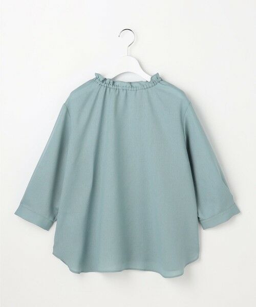 ANY SIS / エニィスィス シャツ・ブラウス | 【2WAY】スムージーポリエステル フリルネック ブラウス | 詳細3