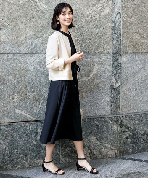 ANY SIS / エニィスィス ノーカラージャケット | シアーメッシュ ノーカラージャケット | 詳細3