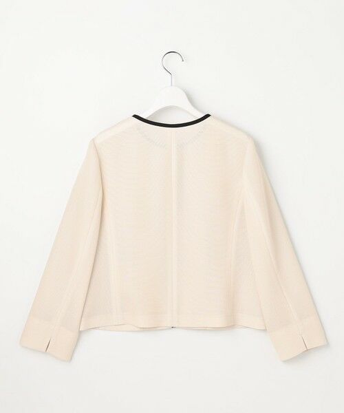 ANY SIS / エニィスィス ノーカラージャケット | シアーメッシュ ノーカラージャケット | 詳細5