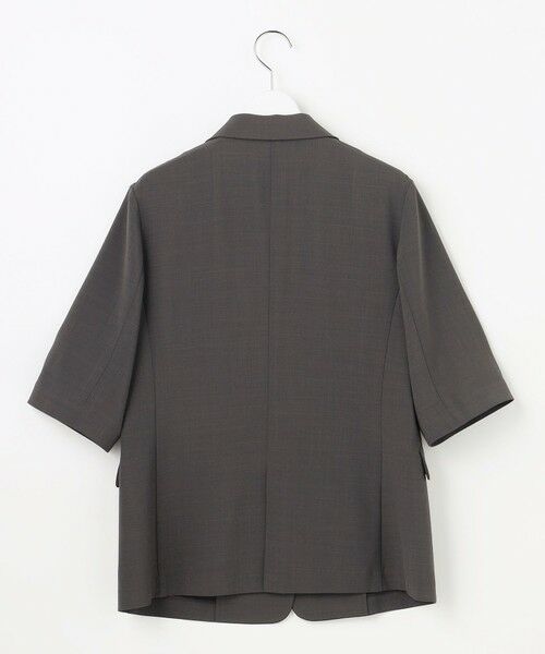 ANY SIS / エニィスィス テーラードジャケット | アーバンクールタッチ 半袖 ジャケット | 詳細5