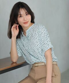 ANY SIS / エニィスィス カットソー | ジョーゼットフロントタック プルオーバー