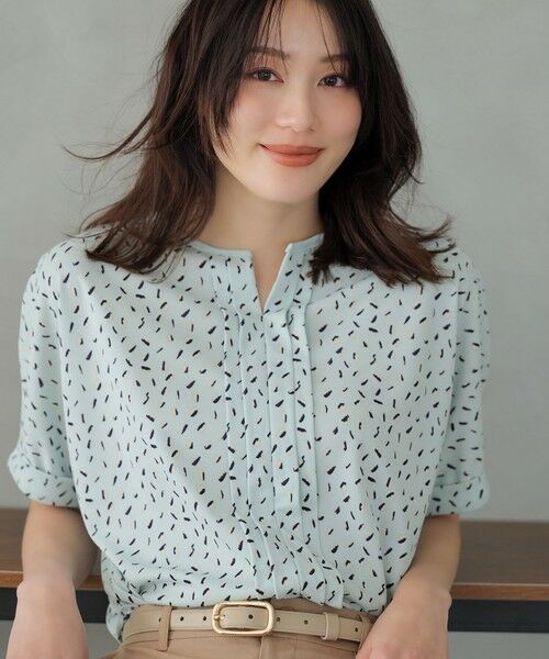 ANY SIS / エニィスィス カットソー | ジョーゼットフロントタック プルオーバー | 詳細16