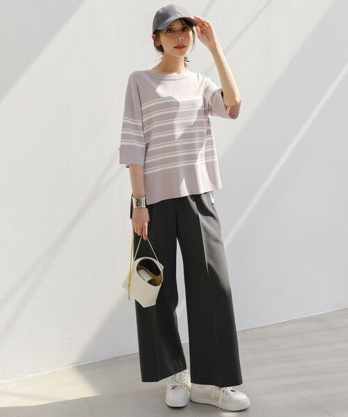 ANY SIS / エニィスィス ニット・セーター | 【アイスタッチ】ボートネックニット プルオーバー | 詳細19