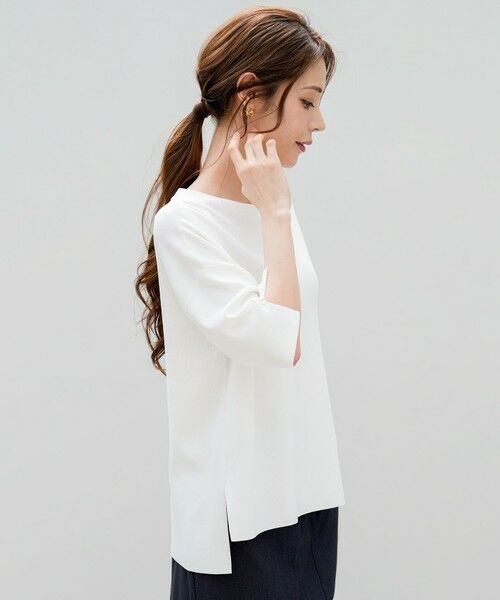 ANY SIS / エニィスィス ニット・セーター | 【アイスタッチ】ボートネックニット プルオーバー | 詳細22