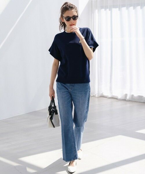 ANY SIS / エニィスィス ニット・セーター | 【アイスタッチ】フレンチスリーブ ニット | 詳細4