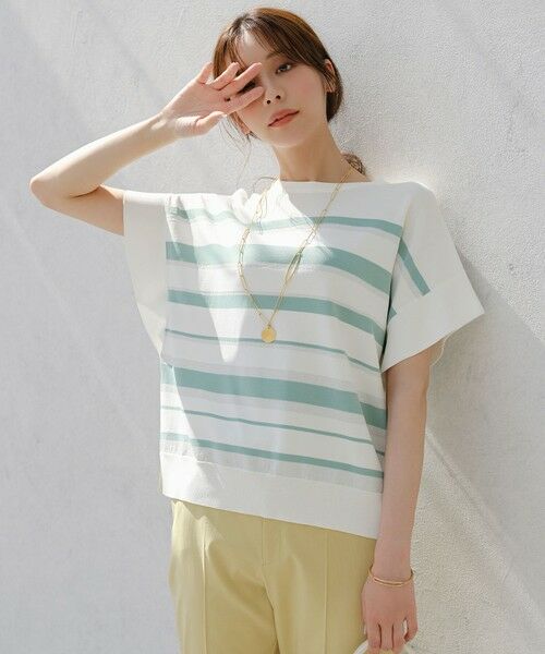 ANY SIS / エニィスィス ニット・セーター | 【アイスタッチ】フレンチスリーブ ニット | 詳細19