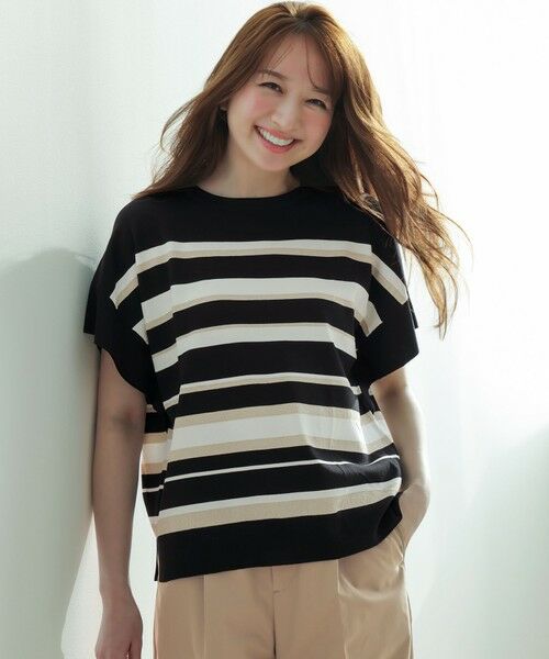 ANY SIS / エニィスィス ニット・セーター | 【アイスタッチ】フレンチスリーブ ニット | 詳細25