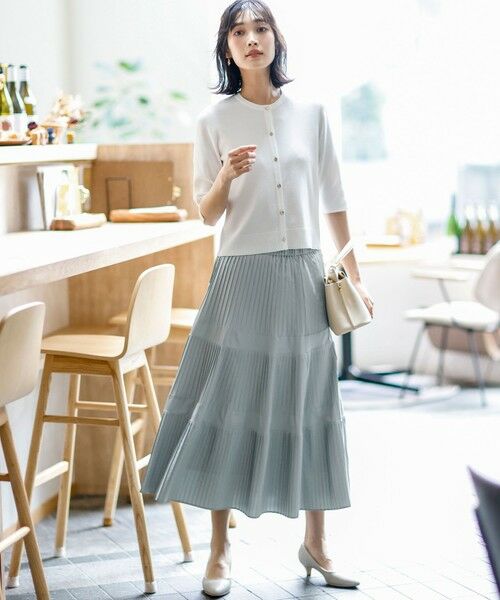 ANY SIS / エニィスィス カーディガン・ボレロ | 【アイスタッチ】ハーフスリーブ カーディガン | 詳細2