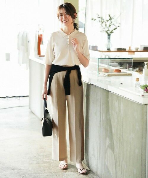 ANY SIS / エニィスィス ニット・セーター | 【アイスタッチ】ポロ ニット | 詳細10