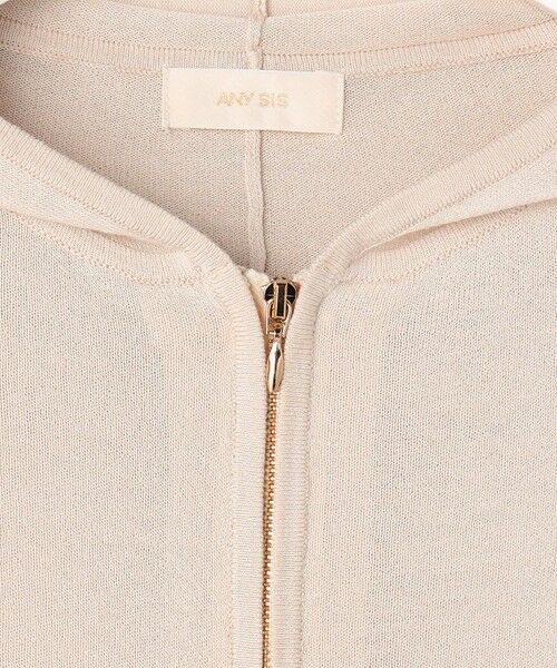 ANY SIS / エニィスィス カーディガン・ボレロ | エアリー ニットフーディー | 詳細9