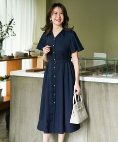 ANY SIS / エニィスィス ミニ丈・ひざ丈ワンピース | スムージーポリエステル ワンピース