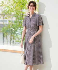 ANY SIS / エニィスィス ミニ丈・ひざ丈ワンピース | スムージーポリエステル ワンピース