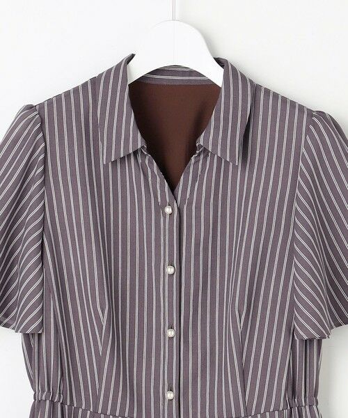 ANY SIS / エニィスィス ミニ丈・ひざ丈ワンピース | スムージーポリエステル ワンピース | 詳細10