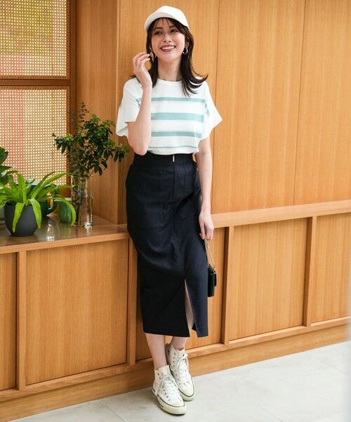 ANY SIS / エニィスィス ミニ・ひざ丈スカート | 【2WAY】フロントジップタイト スカート | 詳細2