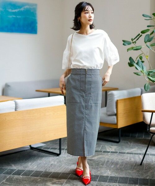 ANY SIS / エニィスィス ミニ・ひざ丈スカート | 【2WAY】フロントジップタイト スカート | 詳細7