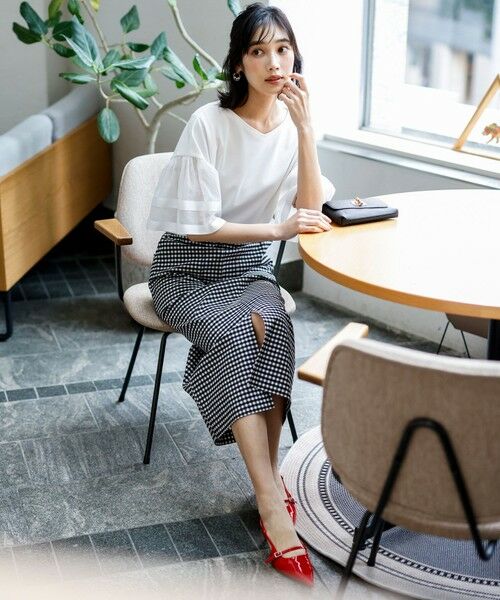 ANY SIS / エニィスィス ミニ・ひざ丈スカート | 【2WAY】フロントジップタイト スカート | 詳細9