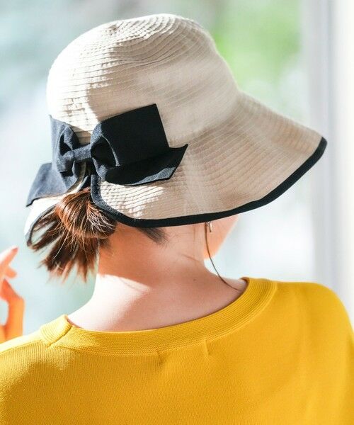 ANY SIS / エニィスィス ハット | 【畳める】グログランリボン ハット | 詳細2