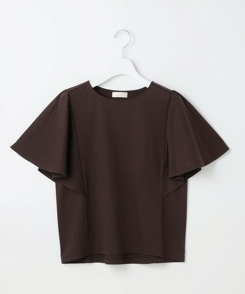 ANY SIS / エニィスィス カットソー | 【シルクタッチさら魅せTシャツ】袖フレア プルオーバー | 詳細14