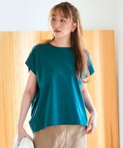 ANY SIS / エニィスィス カットソー | 【シルクタッチさら魅せTシャツ】後ろコクーン プルオーバー
