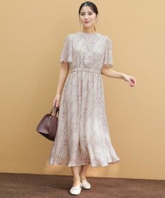 ANY SIS / エニィスィス ロング・マキシ丈ワンピース | ダイヤ柄 ワンピース