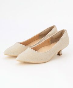 ANY SIS / エニィスィス パンプス | 【23.0cm~24.0cm】ラメローヒール パンプス