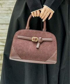 ANY SIS / エニィスィス ショルダーバッグ | ベルテッドスウェード バッグ