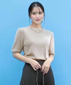 ANY SIS / エニィスィス ニット・セーター | フェザースリーブ ニット