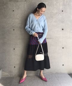 aquagirl / アクアガール カーディガン・ボレロ | コットンバルキーニットカーディガン