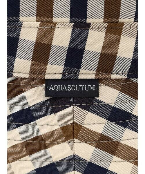 Aquascutum / アクアスキュータム キャップ | クラブチェックハット | 詳細6