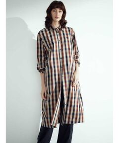 Aquascutum / アクアスキュータム ドレス | WLビッグチェック シャツドレス
