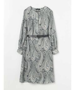 Aquascutum / アクアスキュータム ドレス | ペイズリープリント ドレス