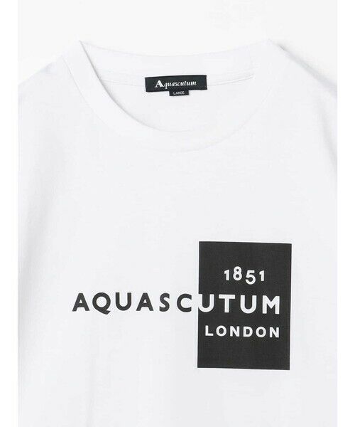 Aquascutum / アクアスキュータム カットソー | ロゴプリントT | 詳細8