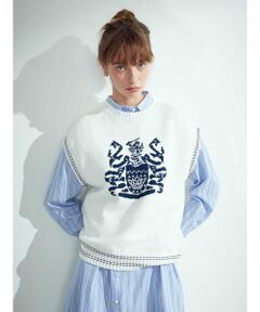 Aquascutum / アクアスキュータム ニット・セーター | クレスト柄　ベスト