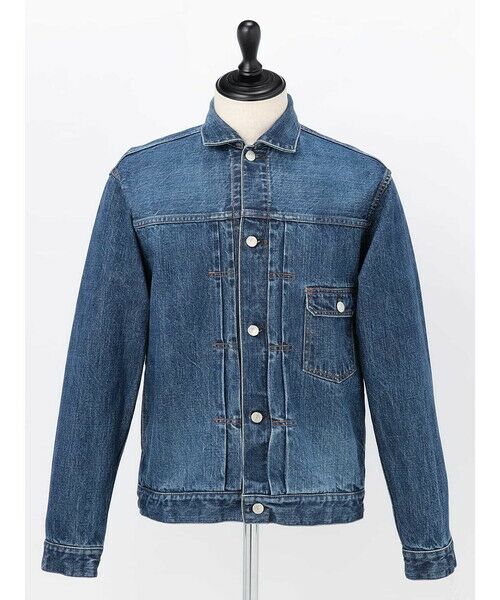 DENIM SHORT JACKET ×Japan Blue