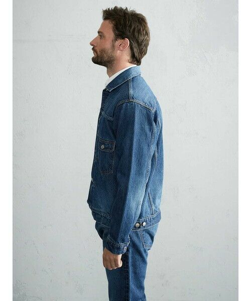 DENIM SHORT JACKET ×Japan Blue