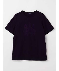 スムースクレスト刺繍Tシャツ