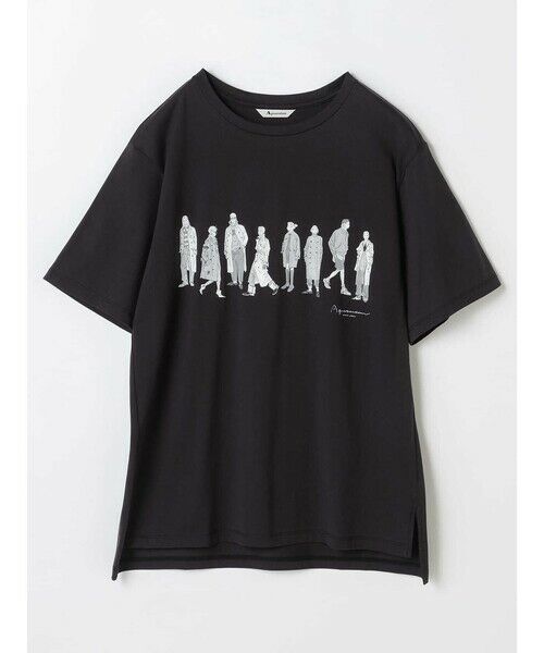 Aquascutum / アクアスキュータム カットソー | Ucaコラボ LONDON Tシャツ | 詳細2