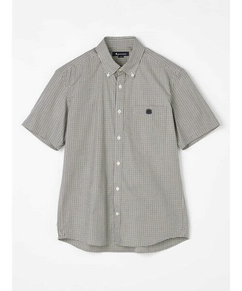 Aquascutum / アクアスキュータム シャツ・ブラウス | Mini Club Check Short Sleeve Shirt | 詳細6