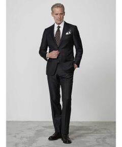 Dark Gray Plain Twill Suit